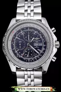 Breitling Bentley Gt Racing Blue Dial Stainless Steel Case And Bracelet En60115