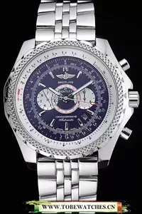 Breitling Bentley Supersports Blue Dial Stainless Steel Case And Bracelet En60118