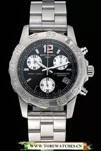 Breitling Colt Chronograph Ii Blue Dial Stainless Steel Bracelet En60321