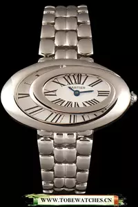 Cartier Baignoire Hypnose White Dial Stainless Steel Case And Bracelet En59384