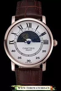 Cartier Moonphase White Dial En59892