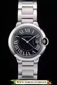 Cartier Ballon Bleu 38mm Black Dial Stainless Steel Case And Bracelet En59138