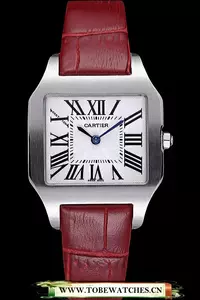 Cartier Santos 100 Polished Stainless Steel Bezel En59833