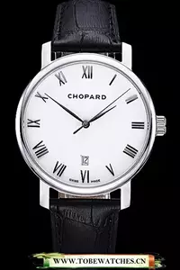 Chopard Classic White Dial Black Croc Strap En59927