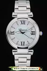 Chopard Polished Stainless Steel Bracelet Watch En115380