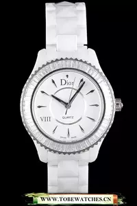 Dior Viii Baguette Cut White Diamonds En59442