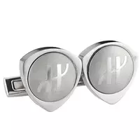 Hublot Triangle Shape Silver Cufflinks En124014