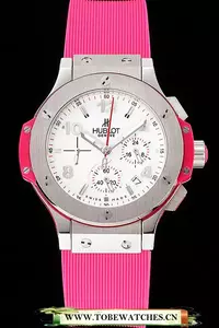 Hublot Big Bang Pink Strap White Dial Watch En22402