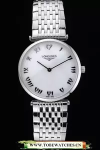 Longines La Grande Classique White Dial Stainless Steel Band Homme En60034