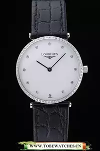 Longines La Grande Classique White Dial Diamond Markers Homme En60036