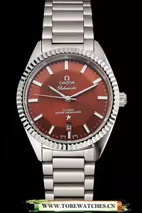 Omega Globemaster Brown Dial Stainless Steel Case And Bracelet En122454