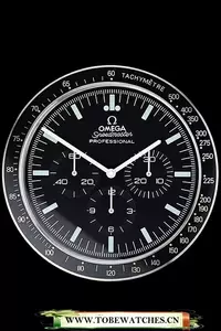 Omega Speedmaster Moon Watch Wall Clock En60363