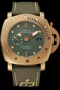Panerai Luminor Submersible 1950 3 Days Green Dial Green Bracelet En124468