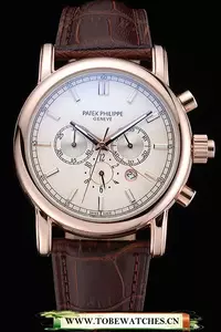 Patek Philippe Grand Complications Perpetual Calendar White Dial Silver Chronograph En60158