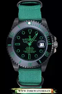 Rolex Stealth Submariner Green Nylon Strap En59923