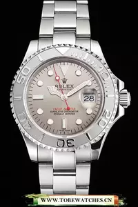 Rolex Yacht Master Gray Dial Stainless Steel Case And Bracelet En123001