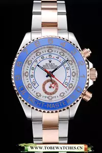 Rolex Yachtmaster Blue Ceramic Bezel White Dial Tachymeter En58733