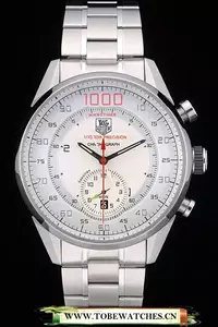 Tag Heuer Mikrotimer Stainless Steel Strap White Dial En59257