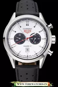 Tag Heuer Carrera Calibre 17 White Dial En118469