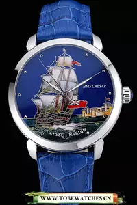 Ulysse Nardin Classico Hms Caesar Limited Edition Blue Leather Strap En60317