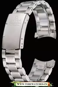 Omega Brushed Stainless Steel Link Bracelet En60375
