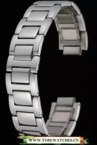 Cartier Brushed Stainless Steel Link Bracelet En60493
