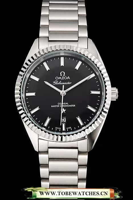Omega Globemaster Black Dial Stainless Steel Case And Bracelet En122451