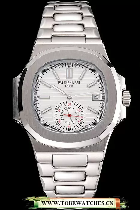 Patek Philippe Nautilus White Dial Stainless Steel Case And Bracelet En121970