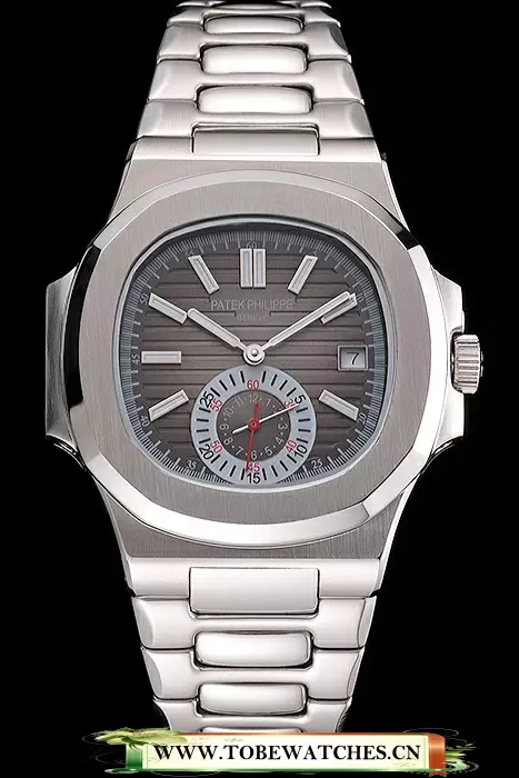 Patek Philippe Nautilus Gray Dial Stainless Steel Case And Bracelet En121971