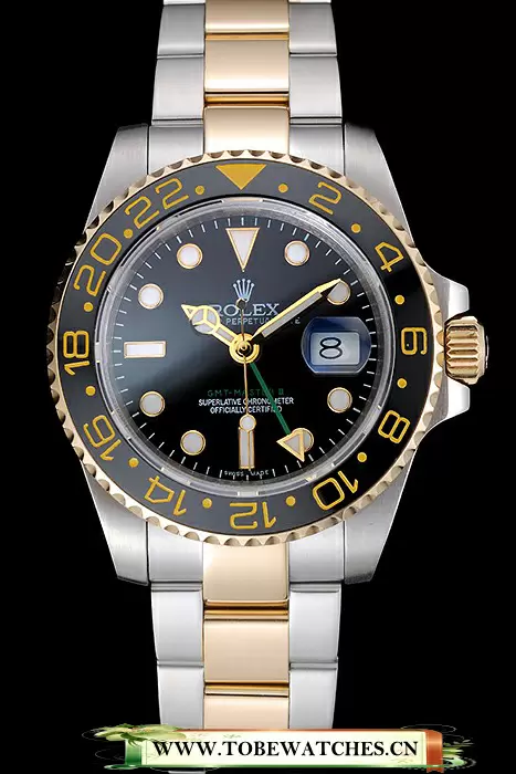 Rolex GMT Master Black Bezel Black Dial En115403