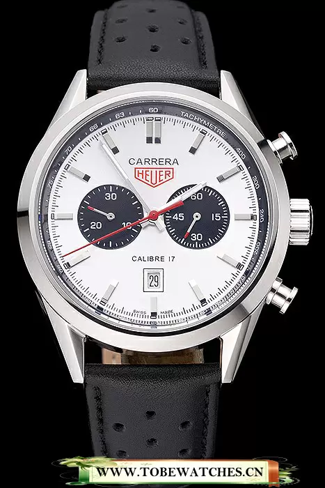 Tag Heuer Carrera Calibre 17 White Dial En118469