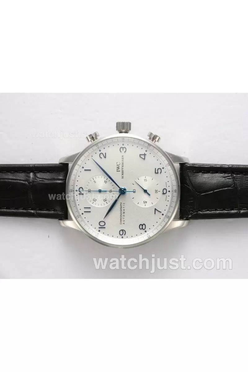 Iwc Portuguese Automatic Movement With White Dial En11383