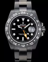 Swiss Rolex Explorer Black Ceramic Bezel Black Dial Tachymeter Watch Brands Rol3820