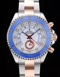 Swiss Rolex Yachtmaster Blue Ceramic Bezel White Dial Tachymeter Watch Brands Rol3880