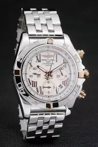 Swiss Swiss Made Certifi Bezel Stainless Steel White Dial Bre4285