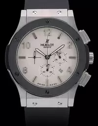 Swiss Hublot Big Bang Black Rubber Strap White Checkered Dial Watch Brands Hu3887