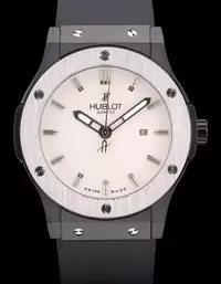 Swiss Hublot Big Bang Black Rubber Strap White Checkered Dial Watch Brands Hu3889