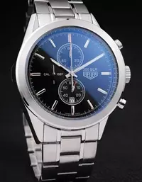 Swiss Tag Heuer Slr Polished Stainless Steel Case Black Dial Stainless Steel Strap Watch Brands Tagh4159