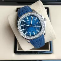 Swiss Patek Philippe Nautilus Blue Dial With Diamond Case Pph20904