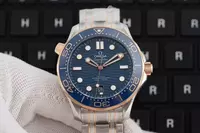 Swiss Omega Seamaster 300m Blue Dial With Swiss Movement Ome20855