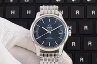 Omega Deville Stainless Steel Bezel Blue Dial Ome20865